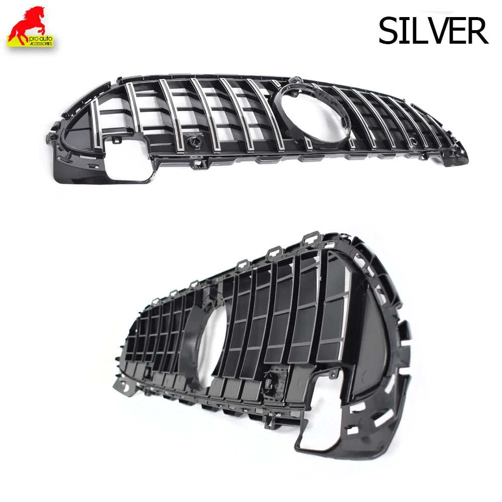 W206 Front Bumper Grille For Mercedes Benz C Class W206 2021 - 2023 Sedan Wagon Coupe Convertible AMG Package C200 C300 C220