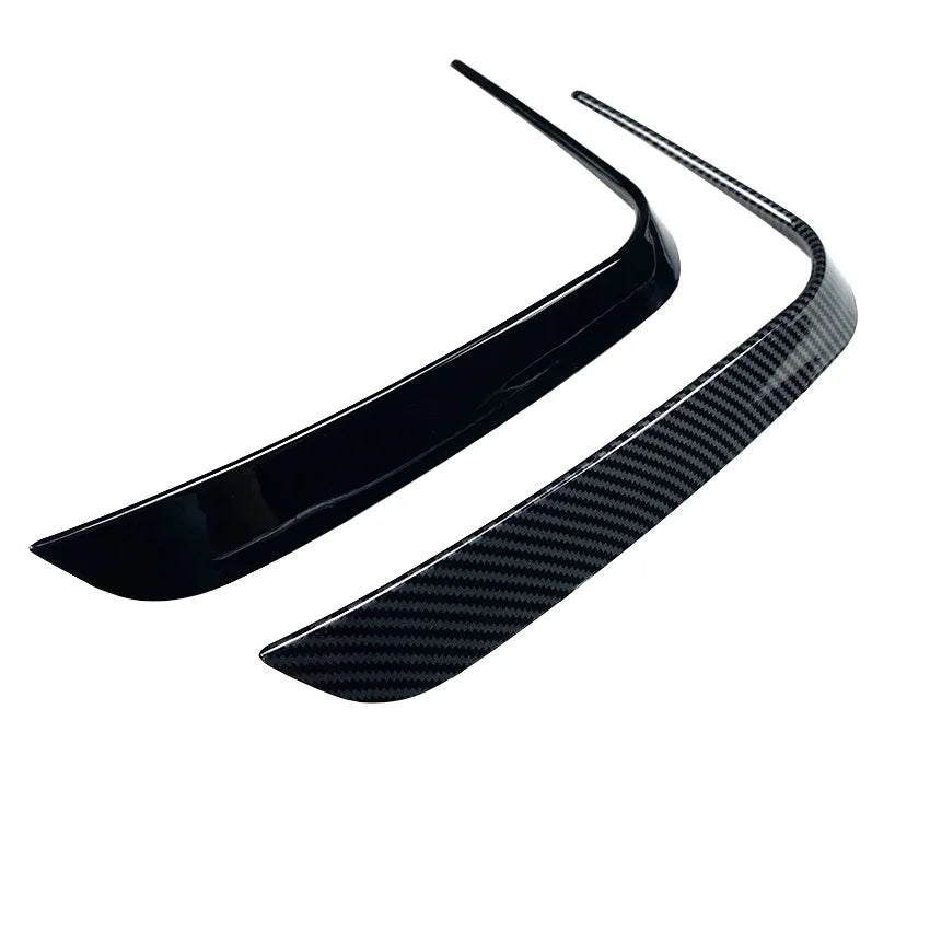 Car Rear Bumper Lip Spoiler Side Wing Air Wind Knife Cover Stickers For BMW X3 G01 LCL M Pack 2022+ Splitter Protector Guard