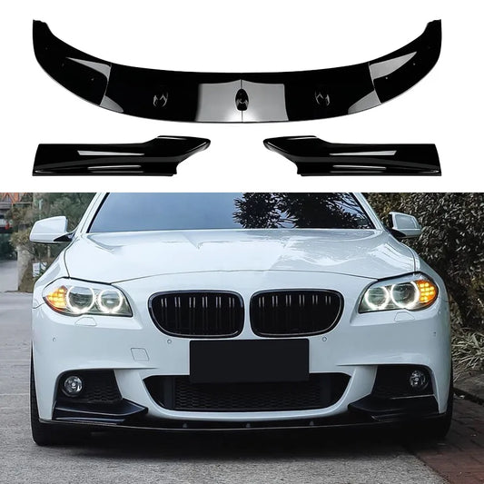 Car Front Bumper Lip Splitter Diffuser Lip Canard Body Kit Spoiler Bumper For BMW 5 Series F10 F11 M Sport 2011-2017 Accessories