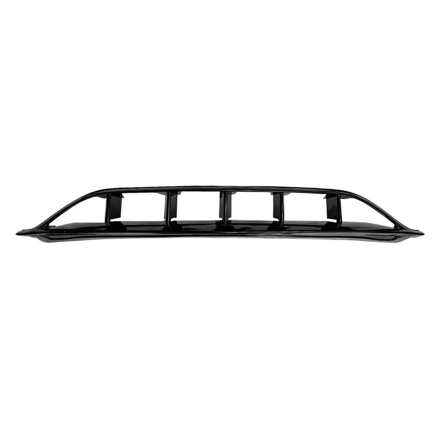 Front Bumper Lip Grille Canards Fit for Mercedes Benz A Class W176 2016-2018 A45 AMG Splitter Black Body Kit Set Car Accessories