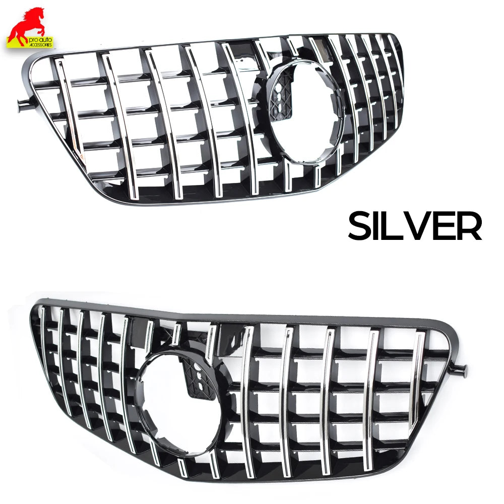 W212 Front Bumper Hood Grill Panamericana GT Style Grille for Mercedes 2009 - 2013 E Class W212 Sedan S212 Estate Car Grills