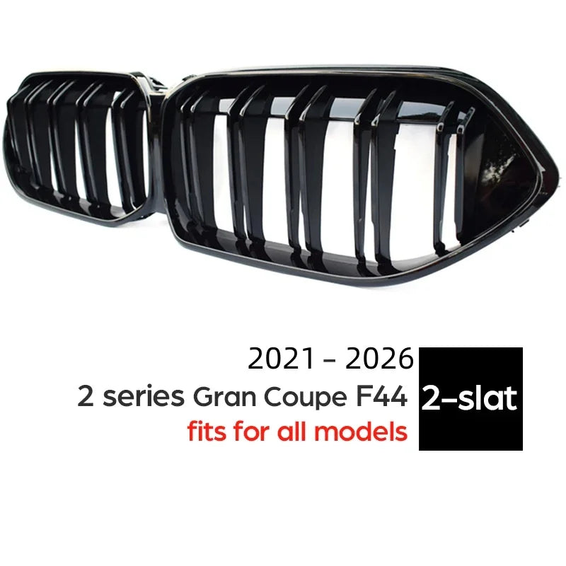 Car Style Grill Front Kidney Grille for BMW 2020-2022 2 Series 4-Door GC Gran Coupe Fastback 218i 220i 228i M235i 216d 218d 220d