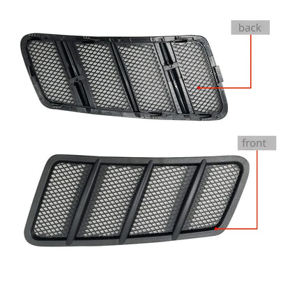 Front Engine Hood Upper Radiator Grills for Mercedes Benz W164 ML300 Hood Grille GL320 GL550 Hood Air Vent W166 Car Styling