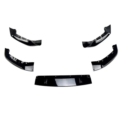 Car Front Bumper Lip Body Kit Spoiler Canard Splitter Diffuser Carbon Fiber for BMW 5 Series G30 M Sport Pre-Facelift 2018-2020