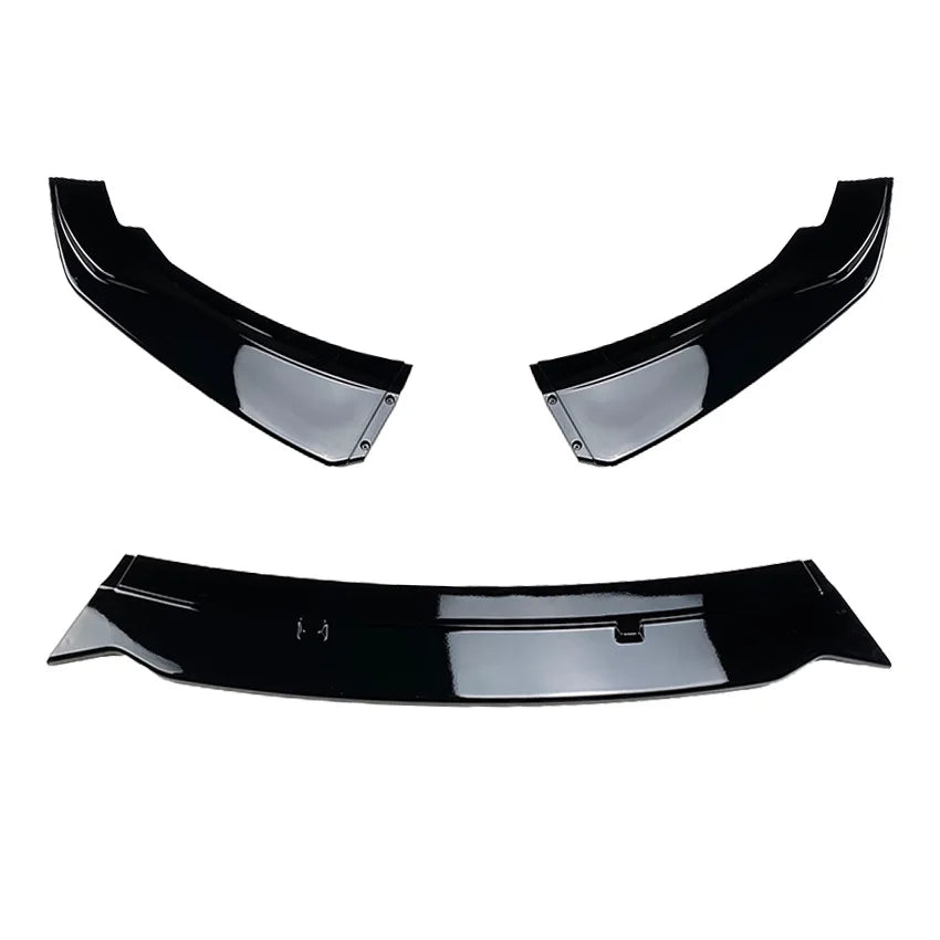 F20 Front Bumper Lip Spoiler Splitter Body Kit Guards For BMW 1 Series F21 116i 118i 120i 2011-2019 Car Accessories Gloss Black