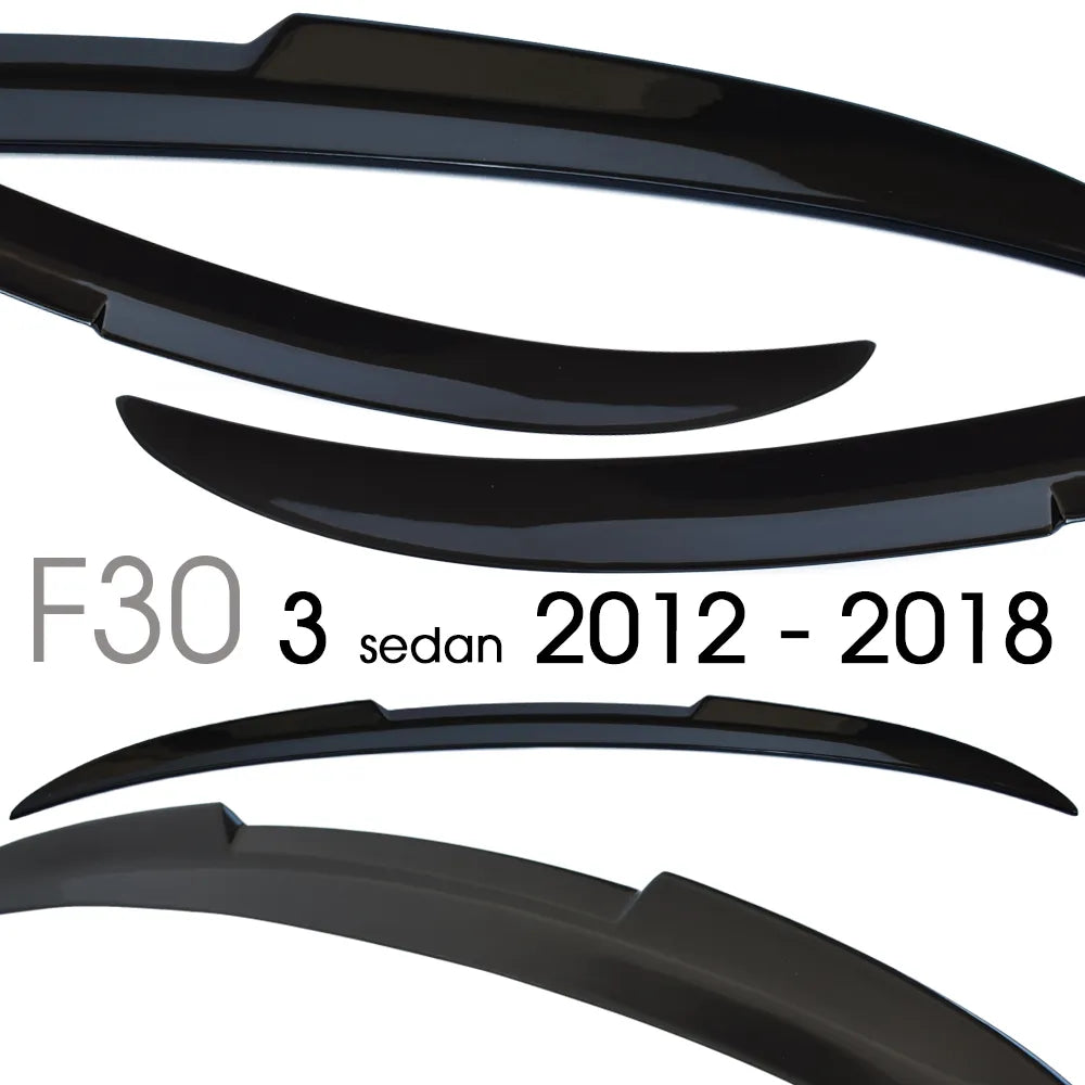 Gloss Black Rear Trunk Spoiler for BMW 2 3 4 5 Series F22 Coupe E90 Sedan E92 Coupe F30 Sedan F32 Coupe F10 Sedan