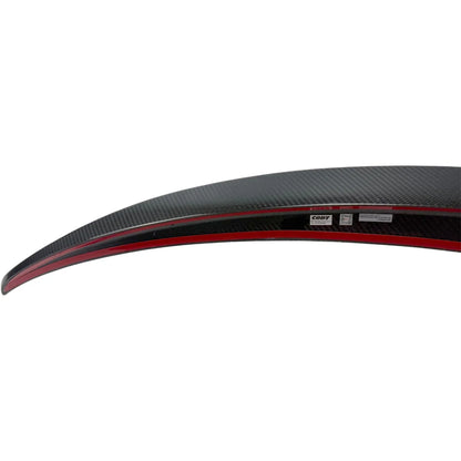 W205 Spoiler, Autoclave Dry Carbon Fiber Rear Trunk Spoiler for Mercedes C Class 2015 - 2020 4-Door C200 C300 C400 C450 C43 C63