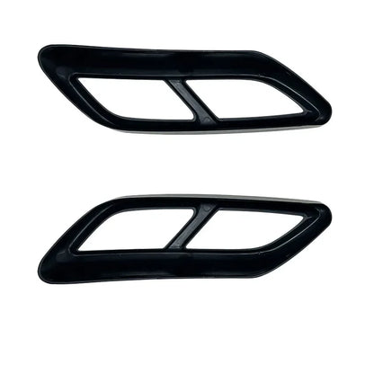 1 Set Rear Bumper Diffuser Lip Spoiler Air Outlet Exhaust Strip Cover Trim for Audi A3 8Y S Line Sportback Sedan 2021+ Stickers