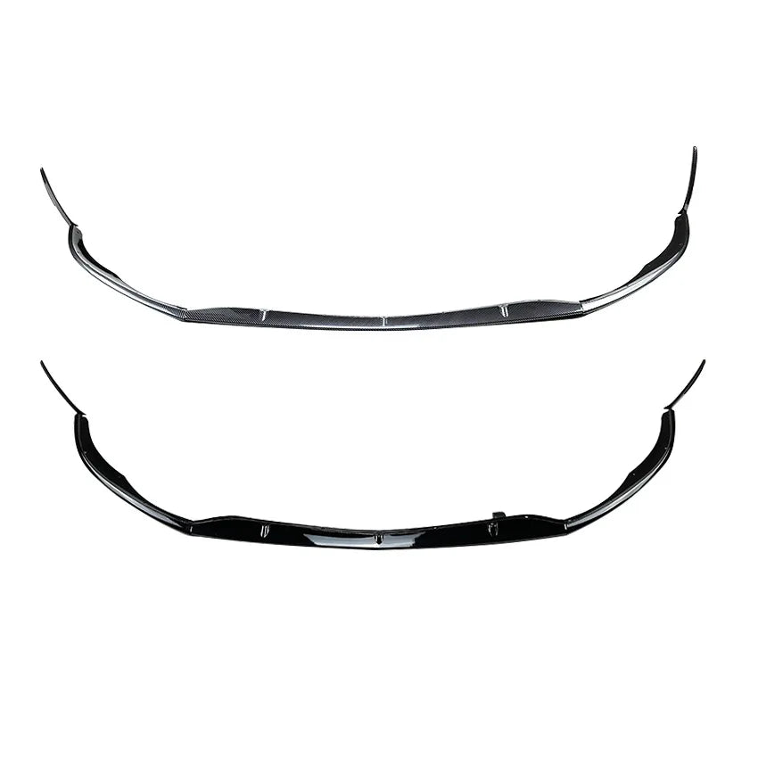 5 Pcs Glossy Black Front Bumper Lip Trim Canards for Mercedes Benz C Class W205 C205 S205 C63 AMG 2015-2022 Splitter Car Styling