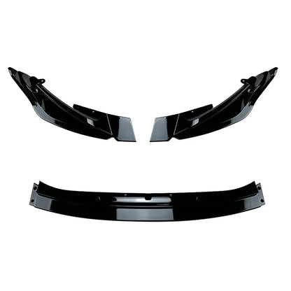 Car Accessories Novelty Front Bumper Lip for BMW M3 G80 M4 G82 2021+ Glossy Black Canards Splitter Trim Guard Auto for Vehicles