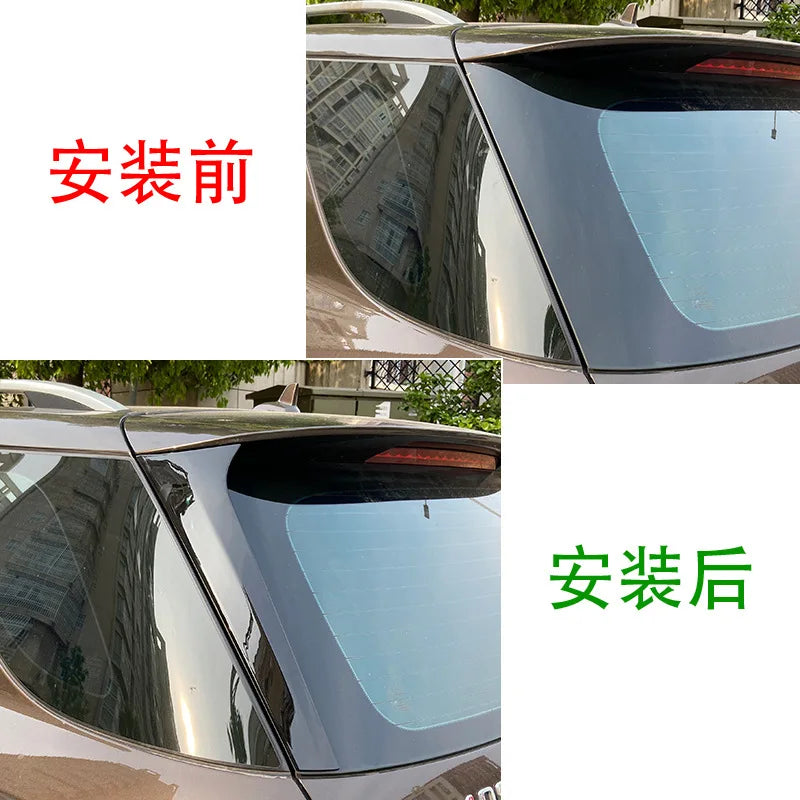 Black Trunk Lid Rear Spoiler Wing for Mercedes Benz CLE Class W166 2012-2018 Car Fender Canards Fins Diffuser Splitter Tail