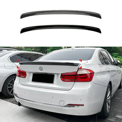 Rear Trunk Lip Spoiler Wing Tail for BMW 3 Series F30 2013-2019 318i 320i 325i CSL Style Black Diffuser Splitter Car Styling