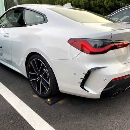 Car Canards Rear Bumper for BMW 4 Series G22 G23 425i 430i M440i M Sport Splitter Spoiler Air Vent Cover Trim Car Accessories