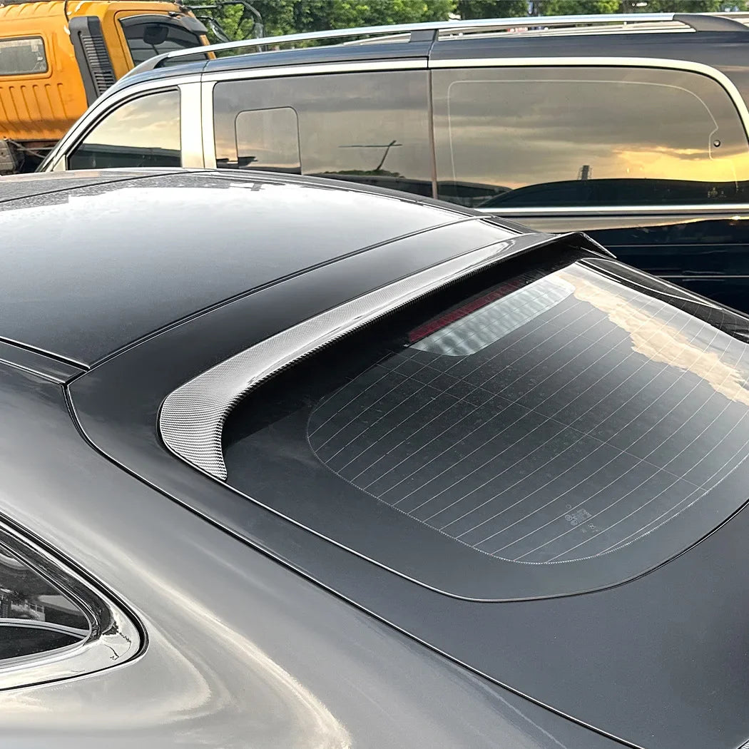 Rear Top Wing Window Spoiler Wings for Mercedes Benz GLC Coupe 2023+ AMG Diffuser Spoilers Glossy Black Car Styling Accessories