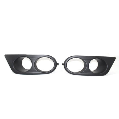 2 Pcs Fog Light Grille Front Bumper Fog Light Cover for BMW 3 Series E46 M3 Style 2001-2006 Fog Lamp Grill Frame Car Styling