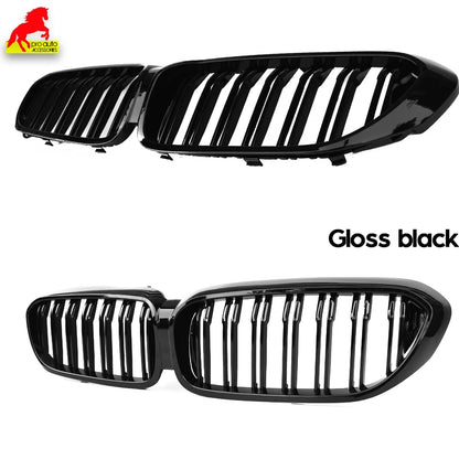 Front Kidney Grille Black for BMW 5 Series 2017-2019 (Pre-LCI)  G30 Sedan G31 Wagon F90 M5 528i 530i 535i 540i Car Racing Grills