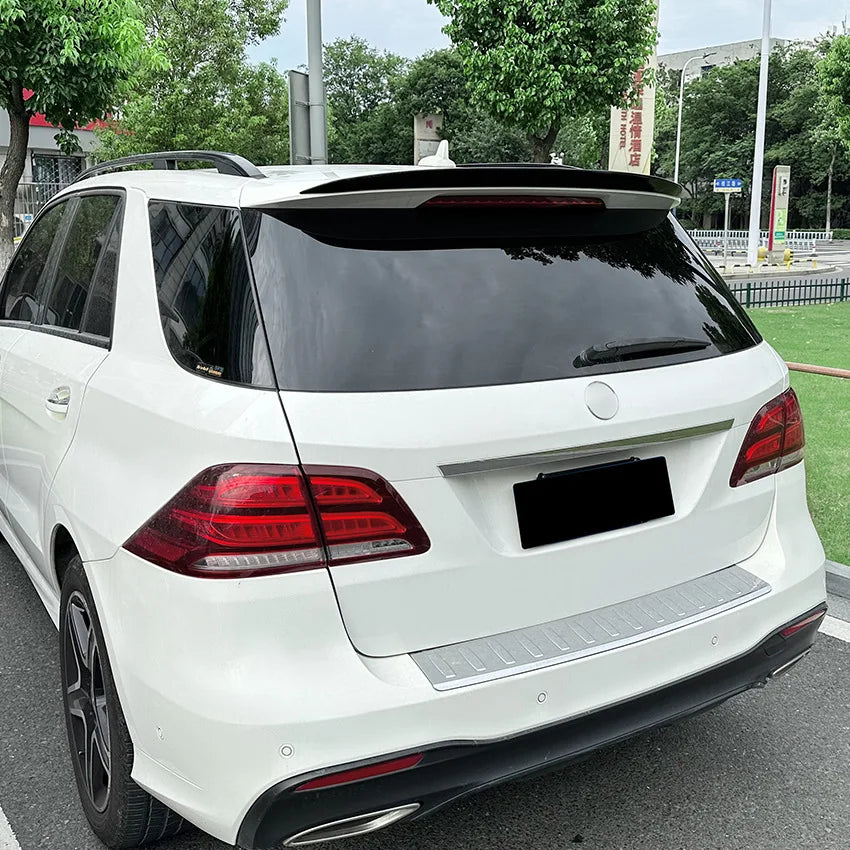 Rear Trunk Boot Lip Spoiler Wing for Mercedes Benz ML Class GLE Class W166 2012-2018 AMG Carbon Top Wing Trim Car Accessories