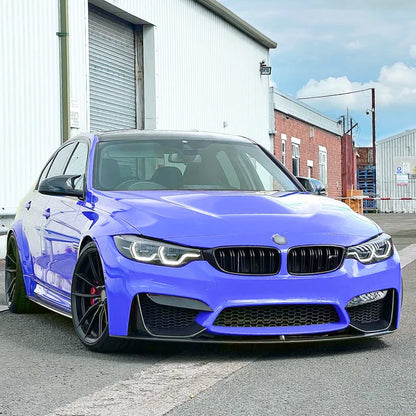 Front Bumper Lip Side Canards Splitter Guard Protector Body Kit Cover for BMW 3 4 Series M3 M4 F80 F81 F82 F83 Car Accessories