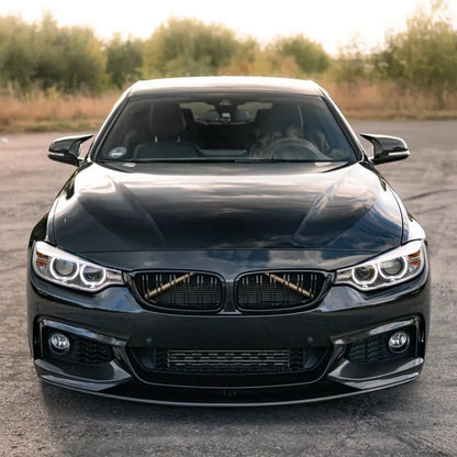 MP Style Front Bumper Splitter Lip Spoiler Diffuser Guard Body Kit Cover for BMW 4 Series F32 F33 M-Tech 2014-2020 Accessories