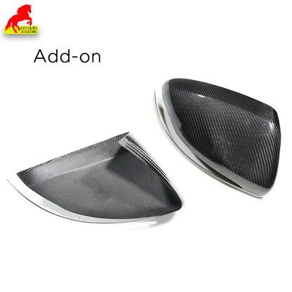 Car Dry Carbon Side Rearview Mirror Cover Trim for Mercedes B W247 C W205 E W213 W238 CLS C257 S W222 GLA H247 GLB X247 GLC W253