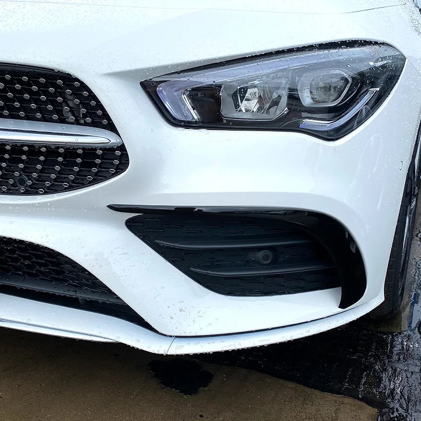 2 Pcs Front Bumpers Lip Splitter for Mercedes Benz CLA Class C118 CLA200 260 2020+ Car Side Vent Trim Spoiler Canards Splitter