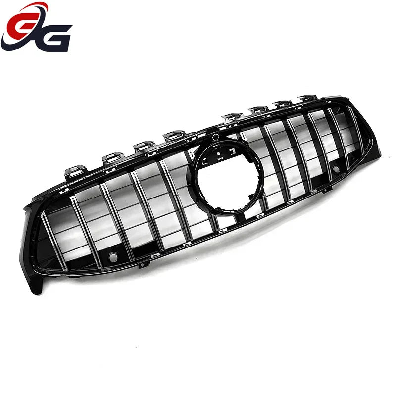 GT Style Front Bumper Grille Black Grill ABS for Mercedes Benz CLA Class W118 CLA180 CLA200 CLA260 2020-2023 Car Racing Grills