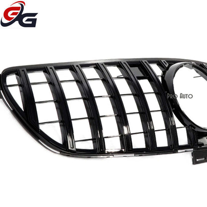 Front Bumper GT Grille Black Silver Grill Replacement for Mercedes GLE Class 2015 - 2018 SUV W166 GLE 350 GLE 400 GLE 43 Grills