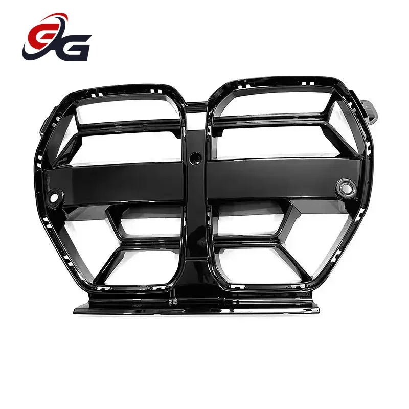 New Design ABS Glossy Black Replacement Front Bumper Grille for BMW M3/M4 G80/G82 CS Style 2021+ Racing Grill Car Styling