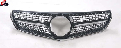 W207 Diamond Front Bumper Grille for Mercedes Benz E Class 2-Door Coupe C207 A207 2010-2013 E250 E300 E350 Grill Without Emblem