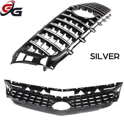 W218 GT Grille Front Bumper Grill Mesh for Mercedes CLS Class C218 X218 2012-2014 CLS400 CLS550 CLS500 Diamond Radiator Grilles