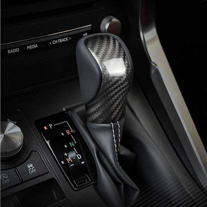 Real Carbon Fiber Gear Shift Knob Cover for Lexus ES / RX / IS / NX / RC (2015 - 2017)