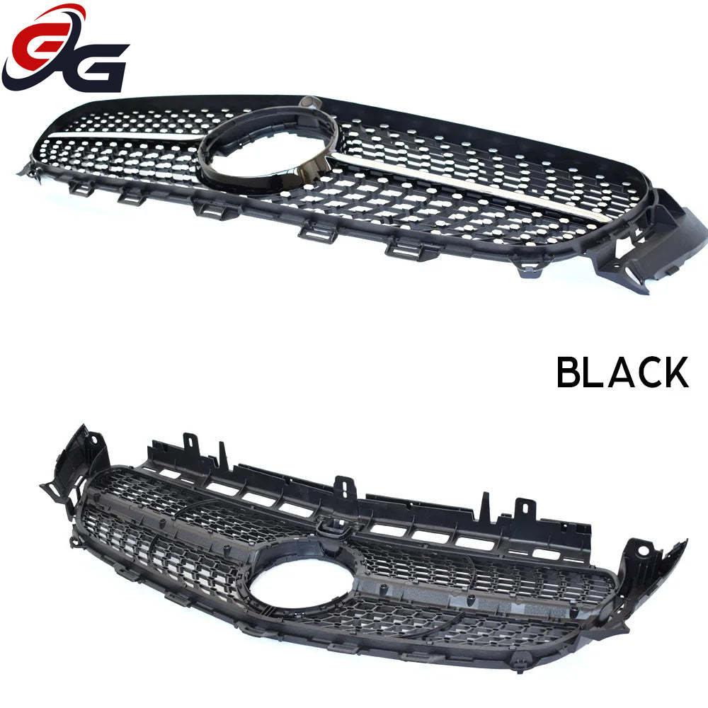 W213 Diamond Front Bumper Grill Mesh Grille for Mercedes 2017 - 2019 E Class Saloon S213 Estate C238 Coupe A238 Cabriolet Sport