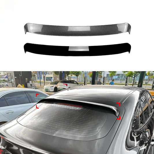 Rear Top Wing Window Spoiler Wings for Mercedes Benz GLC Coupe 2023+ AMG Diffuser Spoilers Glossy Black Car Styling Accessories