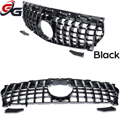 W117 Front Bumper Racing Grill Replacment for Mercedes Benz CLA Class 4-Door Coupe C117 & 5-Door Shooting Brake 2013-2018 CLA 45