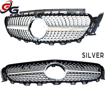 W213 Diamond Front Bumper Grill Mesh Grille for Mercedes 2017 - 2019 E Class Saloon S213 Estate C238 Coupe A238 Cabriolet Sport