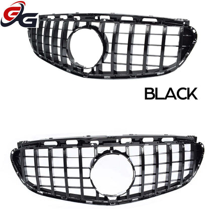 W212 Front Bumper Grille Black Silver for Mercedes Benz E Class 2014-2016 4-Door Sedan W212 GT Grill 5-Door Estate S212 Grilles