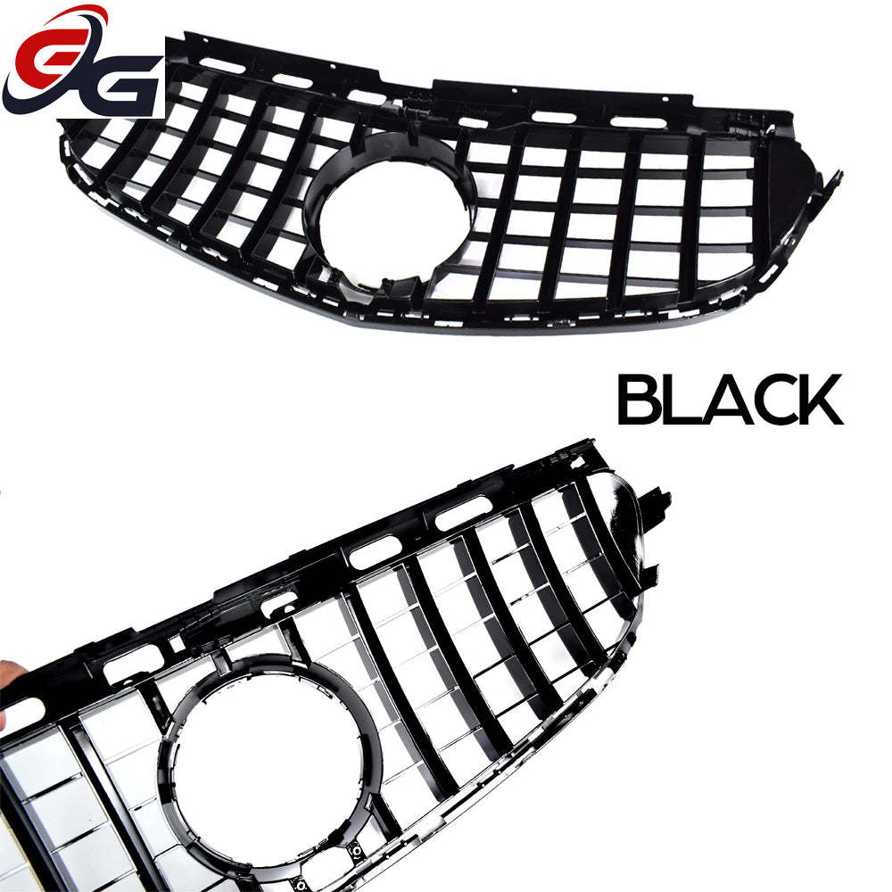 W212 Front Bumper Grille Black Silver for Mercedes Benz E Class 2014-2016 4-Door Sedan W212 GT Grill 5-Door Estate S212 Grilles