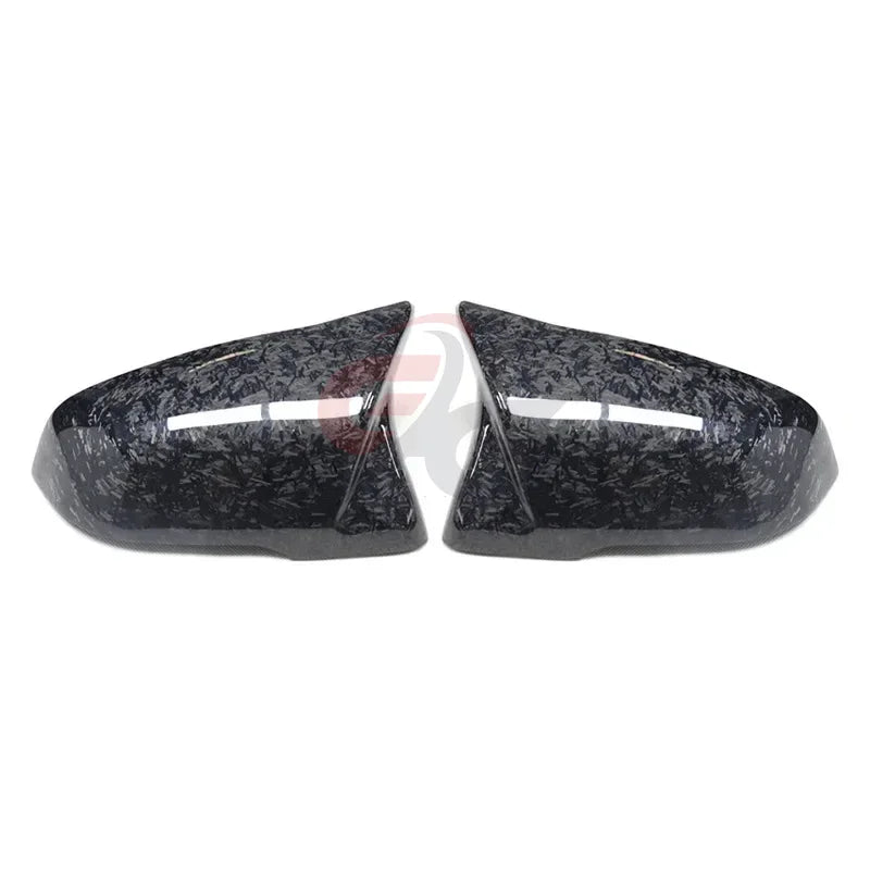 2pcs Side Rearview Mirror Cap Cover Trim Replacment Style for BMW 1 Series F40 F53 2019-2024 ABS Plastic Car Styling Accessories