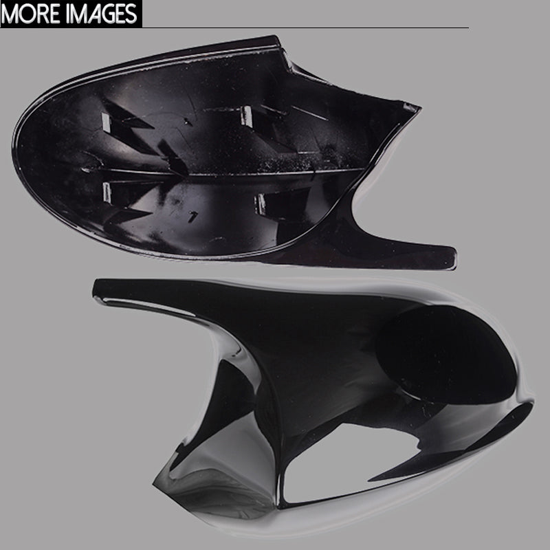 Paino Black Replacement Door Mirror Caps for Pre-faclifted E8X (E87 E81 E82 E88) E9X (E90 E91 E92 E93) 1 3 Series