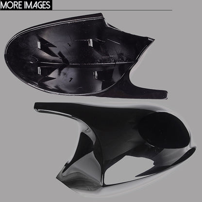 Paino Black Replacement Door Mirror Caps for Pre-faclifted E8X (E87 E81 E82 E88) E9X (E90 E91 E92 E93) 1 3 Series