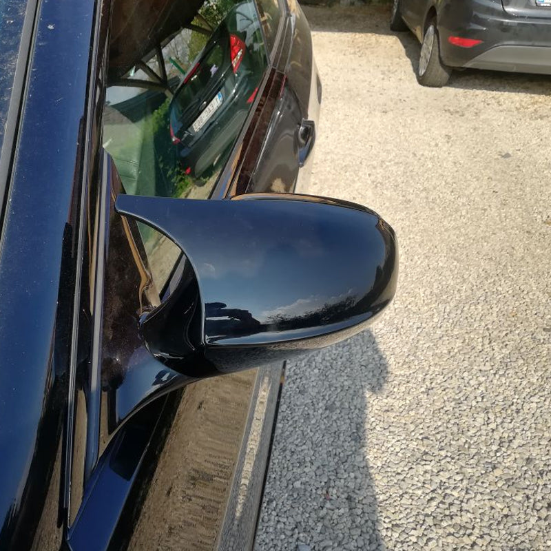 Paino Black Replacement Door Mirror Caps for Pre-faclifted E8X (E87 E81 E82 E88) E9X (E90 E91 E92 E93) 1 3 Series