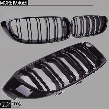 Black Grille for BMW 2013 - 2019 4 Series Coupe (F32) Cabriolet (F33) Gran Coupe (F36) M4 Coupe (F82) M4 Convertible (F83) M3 F80